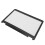 E7440 Couvercle de cadre avant en ABS noir Remplacement 11