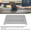 Scocca inferiore per laptop 15-DY 15-EF, argento. 3