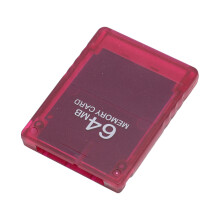Scheda di memoria per giochi da 64 MB Trasparente Rosso V1.953/966