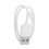 Anillo inteligente blanco BT IP68 18mAh Ring +400mAh Dock 8 8