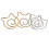 Set di 4 aghi a spirale oro e argento 3.9x3.1/3.5x4.3 cm 9