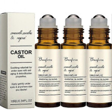 (3pcs) Eye Skin Firming Roller, Castor Oil and Frankincense Roller Ball