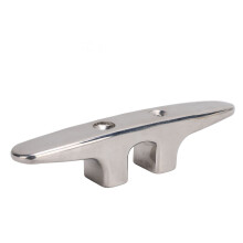 Bootsanlege-Cleat aus 316er Edelstahl, 6 Zoll – Silber-Finish