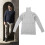 Männer Kabelstrickpullover Langarm Weich Slim Fit Herren Kabelstrick-Pullover Grau M 16