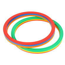 Kids Sports Geschwindigkeitsringen-Set, 10 Ringe, 10 Schnallen, Steigert die Beweglichkeit im Freien, Ringt toy, Größe M, 28 cm