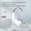 Wall Mount Kitchen Faucet Stainless Steel 2 Handles, Smooth Surface 7