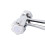 Wall Mount Kitchen Faucet Stainless Steel 2 Handles, Smooth Surface 6