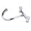 Wall Mount Kitchen Faucet Stainless Steel 2 Handles, Smooth Surface 5