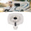Support mural d’entrée d’eau pour camping-car, ouverture de 85 mm, blanc 4