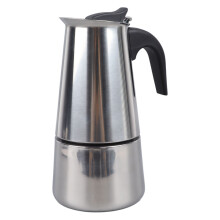 300ml Stainless Steel Moka Pot for Camping & Office, Easy to Clean