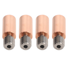 4 pièces de rupture thermique tout métal en cuivre rouge pour X1