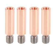 4 pièces Heatbreak tout-métal à gorge en cuivre rouge CR10