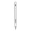 Stylet MPP 2.0 argent 4096 niveaux de pression 200 mAh Go1/2/3 15