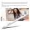 Stylet MPP 2.0 argent 4096 niveaux de pression 200 mAh Go1/2/3 4