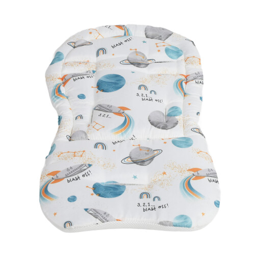 Type 1 Coussin de poussette en coton toutes-saisons 34x61 cm