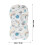 Type 1 Coussin de poussette en coton toutes-saisons 34x61 cm 2