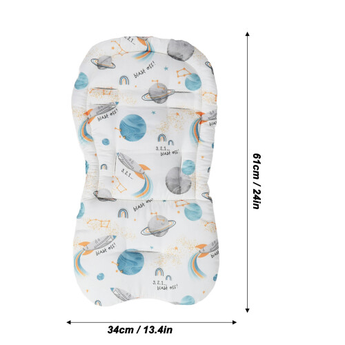 Type 1 Coussin de poussette en coton toutes-saisons 34x61 cm 1
