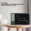 Multifunctional Electronic Calendar Writing Board 26x16cm, Black 5