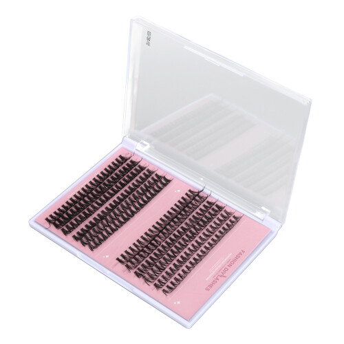 DIY-SET-030 240 pezzi ciglia D Curl 10-16 mm Nero