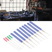 Kit di estrattori per maschi rotti da 0,15 a 0,4 mm in acciaio per molle
