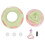 Interactive Turntable Cat Toy Ball Kitten Roller 2525cm Indoor 3