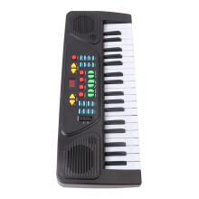 Kinder-Musikklavier mit 37 Tasten, realistischer Klang, multifunktional, pädagogisches Frühlerntool, Musikinstrumentenspielzeug mit Mikrofo