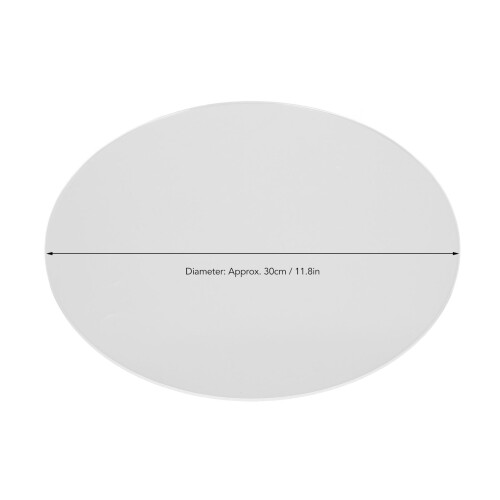 Tagliere in acrilico 30cm/11.8in, trasparente 1