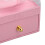 Scatola per anelli rosa velluto - Taglia S - Multiuso 9