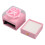 Scatola per anelli rosa velluto - Taglia S - Multiuso 14