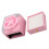Scatola per anelli rosa velluto - Taglia S - Multiuso 10