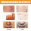 2 pezzi spray solare impermeabile SPF50+ da 150 ml 8