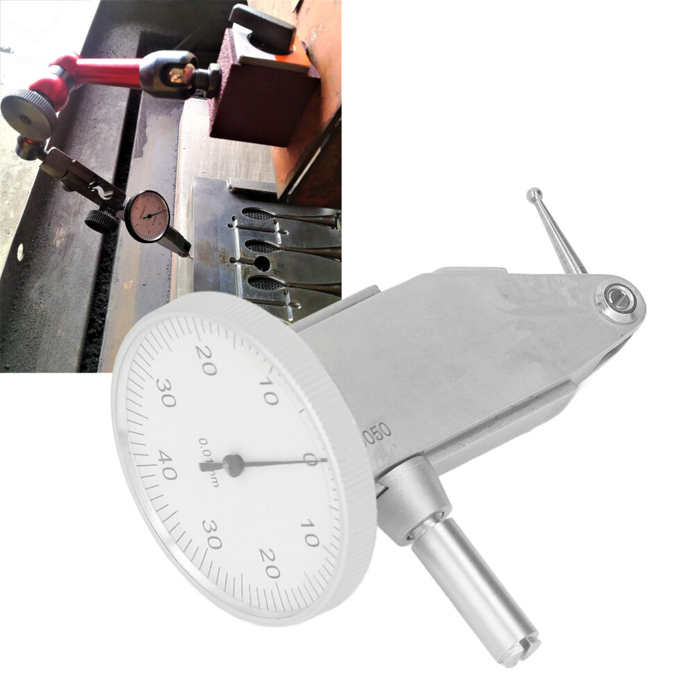 Professional Dial Test Indicator 0.01Mm Accuracy 0Â0.8Mm Stainless Steel 6951335669742
