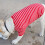 Camisetas para perros de algodón transpirable a rayas talla XL 7