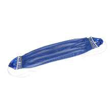 Outdoor Blue Nylon Hammock Swing with Anti Roll Bars - 200kg Capacity