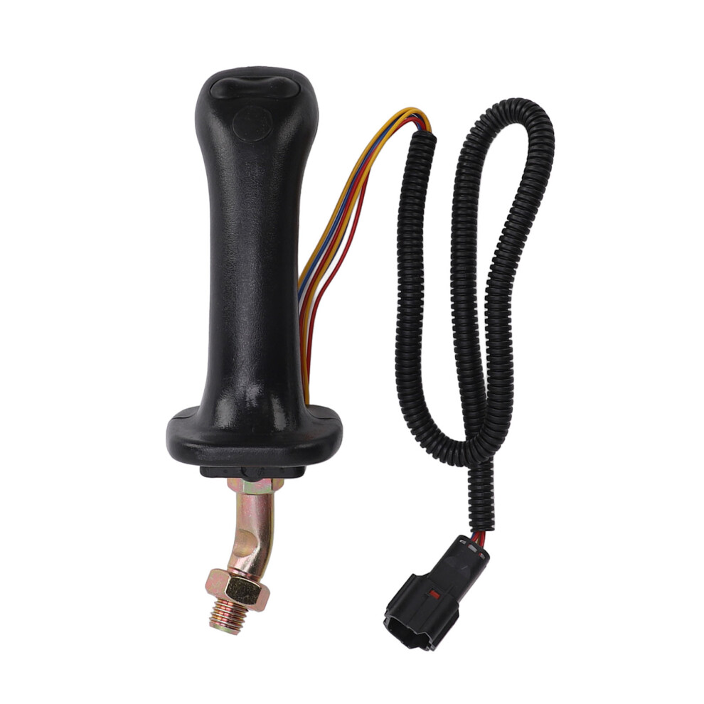 2Pcs Excavator Joystick Handles With 3 Buttons For Doosan Dx150 215 225 300 370-9C Black 6931335672256
