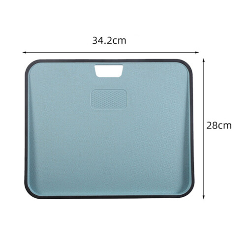 Planche à découper bleue double-face antidérapante 610,00 g 1
