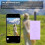 R1 telecomando Bluetooth a 9 tasti, compatto, 150 mAh, viola 5