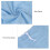 Cappello a rete celeste per plopping - Regolabile, Riutilizzabile 4