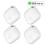 Pack de 4 traceurs 29x29x11mm blanc MFi Bluetooth 1
