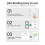 Pack de 4 traceurs 29x29x11mm blanc MFi Bluetooth 4