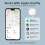 Pack de 4 traceurs 29x29x11mm blanc MFi Bluetooth 9