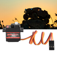 3 servos RC 22,5  12  31 mm 4,8–6 V 1,5 kgf·cm Noir