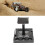Supporto per auto RC 1/18 1/24 in lega di alluminio nero 16