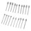 20-teiliges Steinschnitzset – 3-mm-Schaft, Jadestein 12