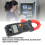 Pinza amperometrica digitale 1200 mAh ABS compatta nera 7