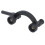 Supporto per indicatore a quadrante semicircolare con foro da 8 mm nero 13
