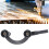 Supporto per indicatore a quadrante semicircolare con foro da 8 mm nero 15
