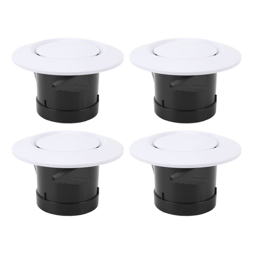 68Mm Adjustable Abs Round Ceiling Vent Cover For Rvs, Boats, Trailers 7621335685170