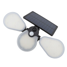 Luces solares para jardín de 3 cabezas IP65 a prueba de agua 2200mAh