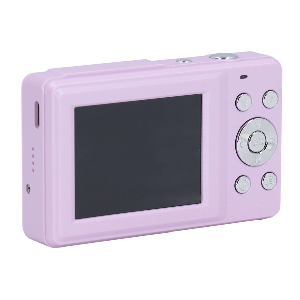 44Mp 1080P Hd Pocket Digital Camera With 16X Zoom, 2.5" Ips, Purple 3181335687078